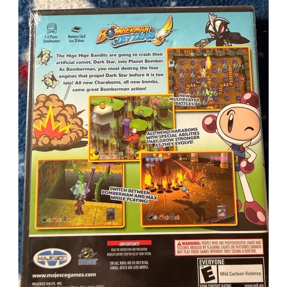 Bomberman Jetters (Nintendo GameCube, 2004) *BRAND NEW SEALED* Rated Everyone - Picture 5 of 6
